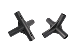 E034  平、直四通180°×125°